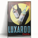 Vintage Luxardo Poster: Retro Liqueur Advertising Wall Art