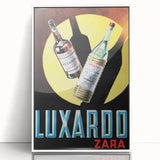 Vintage Luxardo Poster: Retro Liqueur Advertising Wall Art