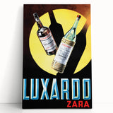 Vintage Luxardo Poster: Retro Liqueur Advertising Wall Art