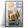 Vintage Mai-Bock Poster: Retro Beer Advertising Wall Art