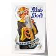 Vintage Mai-Bock Poster: Retro Beer Advertising Wall Art