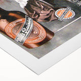 Vintage Malt Rainier Poster: Retro Advertising Wall Art