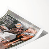 Vintage Malt Rainier Poster: Retro Advertising Wall Art