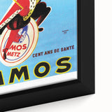 AMOS Pils Beer Poster: Retro King Advertising Wall Art