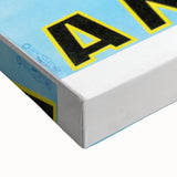 AMOS Pils Beer Poster: Retro King Advertising Wall Art