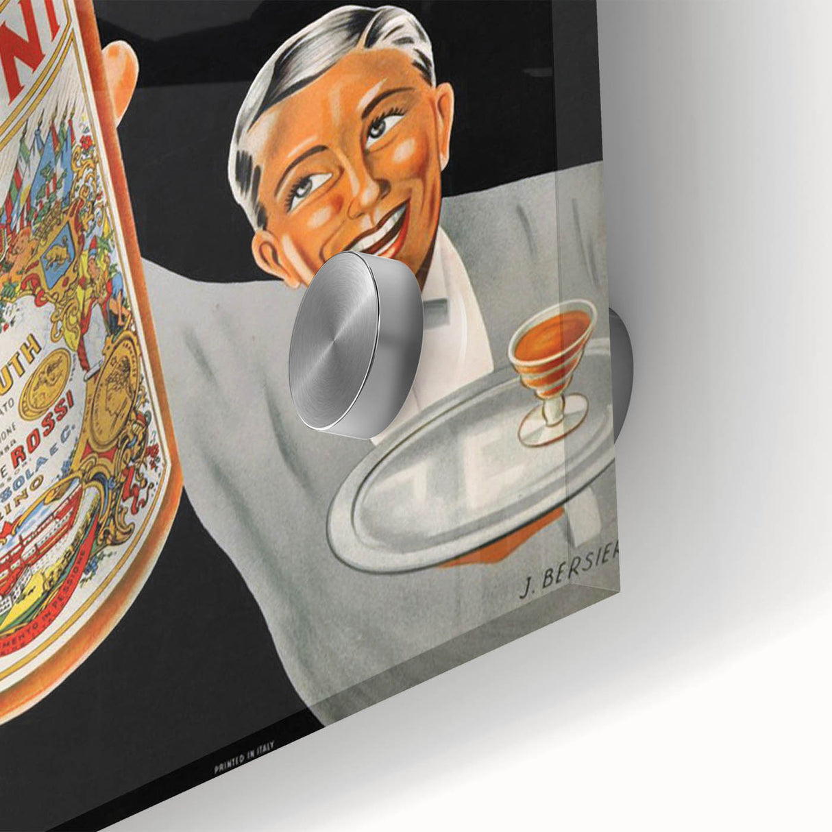 Vintage Martini Vermouth Poster: Retro Advertising Wall Art