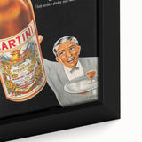 Vintage Martini Vermouth Poster: Retro Advertising Wall Art