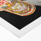 Vintage Martini Vermouth Poster: Retro Advertising Wall Art