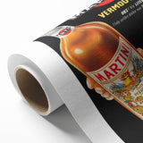 Vintage Martini Vermouth Poster: Retro Advertising Wall Art