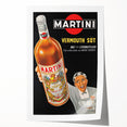 Vintage Martini Vermouth Poster: Retro Advertising Wall Art