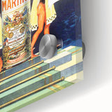 Vintage Martini Vermouth Poster: Retro Advertising Wall Art