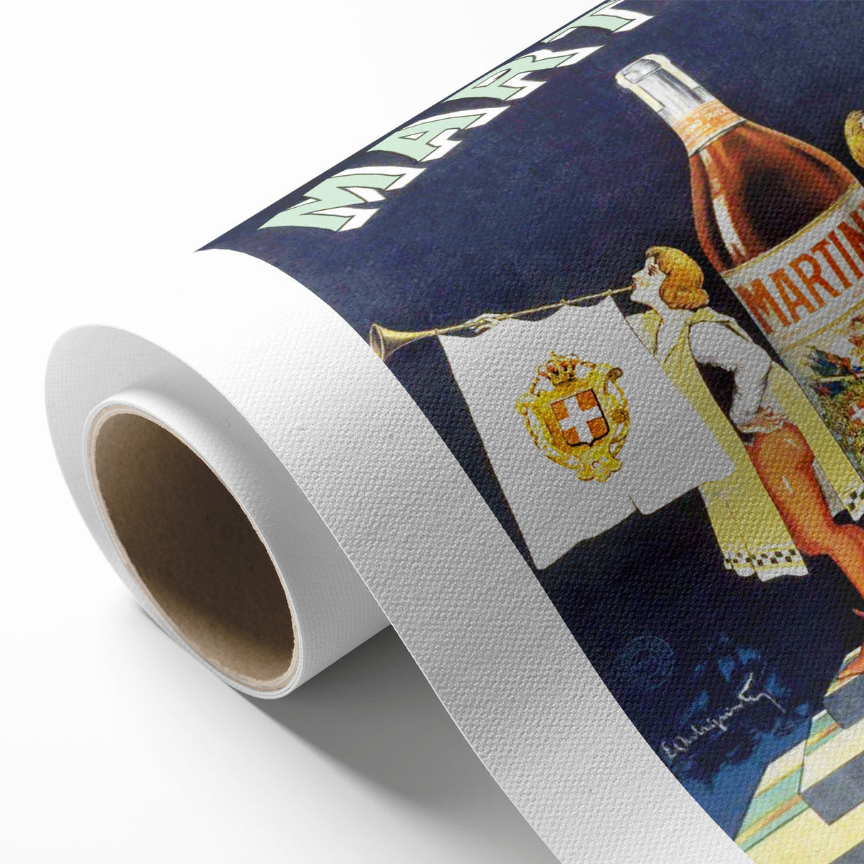 Vintage Martini Vermouth Poster: Retro Advertising Wall Art
