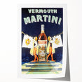 Vintage Martini Vermouth Poster: Retro Advertising Wall Art