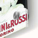 Vintage Martini Vermouth Bianco Poster: Retro Advertising Wall Art