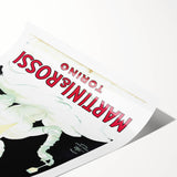 Vintage Martini Vermouth Bianco Poster: Retro Advertising Wall Art