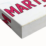 Vintage Martini Vermouth Bianco Poster: Retro Advertising Wall Art