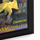 Vintage Champagne Massé Père & Fils Poster: Retro Advertising Art