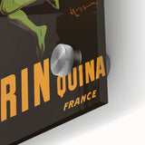 Vintage Maurin Quina Poster: Retro Liqueur Advertising Wall Art