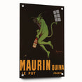 Vintage Maurin Quina Poster: Retro Liqueur Advertising Wall Art