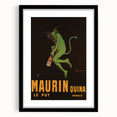 Vintage Maurin Quina Poster: Retro Liqueur Advertising Wall Art