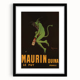 Vintage Maurin Quina Poster: Retro Liqueur Advertising Wall Art