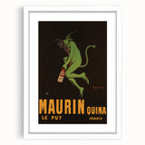 Vintage Maurin Quina Poster: Retro Liqueur Advertising Wall Art