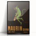 Vintage Maurin Quina Poster: Retro Liqueur Advertising Wall Art