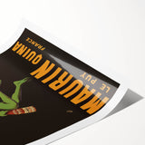 Vintage Maurin Quina Poster: Retro Liqueur Advertising Wall Art