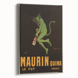 Vintage Maurin Quina Poster: Retro Liqueur Advertising Wall Art