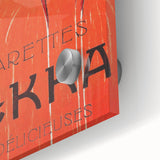 Vintage Mekka Cigarettes Poster: Retro Advertising Wall Art