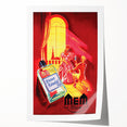 Classic Vintage MEM Perfume Advertising Poster - Retro Wall Art