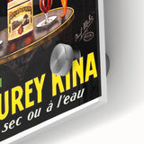 Vintage Advertising Poster – Retro Mercurey Kina Drink Ad