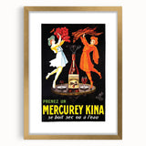 Vintage Advertising Poster – Retro Mercurey Kina Drink Ad
