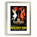 Vintage Advertising Poster – Retro Mercurey Kina Drink Ad