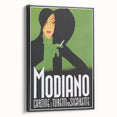 Vintage Modiano Cigarette Ad – Retro Italian Poster Wall Art