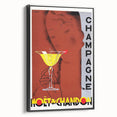 Vintage Moët & Chandon Champagne Ad – Retro French Poster Wall Art