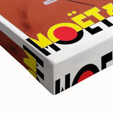 Vintage Moët & Chandon Champagne Ad – Retro French Poster Wall Art