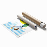 Amstel Bier Vintage Poster: Retro Beer Advertisement Wall Art