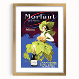 Vintage Morlant Champagne Ad – Retro French Poster Wall Art