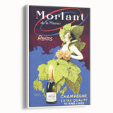 Vintage Morlant Champagne Ad – Retro French Poster Wall Art