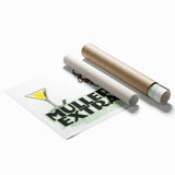 Vintage Müller Extra Champagne Ad – Retro German Poster Wall Art