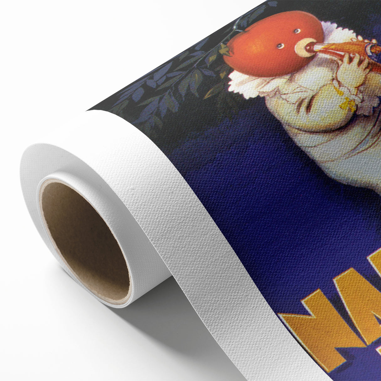 Vintage Naranja Bilz Advertising Poster – Retro Wall Art for Your Home