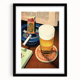 Vintage Beer Advertising Poster – Retro Doranje Boom Design Wall Art