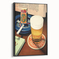 Vintage Beer Advertising Poster – Retro Doranje Boom Design Wall Art