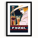 Vintage Apelsinu Brauzle Advertising Poster – Retro Drink Ad Wall Art