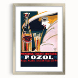 Vintage Apelsinu Brauzle Advertising Poster – Retro Drink Ad Wall Art