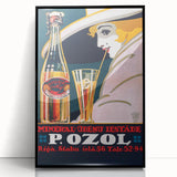 Vintage Apelsinu Brauzle Advertising Poster – Retro Drink Ad Wall Art