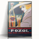 Vintage Apelsinu Brauzle Advertising Poster – Retro Drink Ad Wall Art
