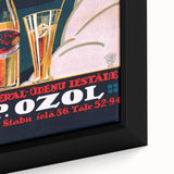 Vintage Apelsinu Brauzle Advertising Poster – Retro Drink Ad Wall Art