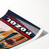 Vintage Apelsinu Brauzle Advertising Poster – Retro Drink Ad Wall Art